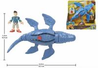 Набор игровой Мозазавр и Кенджи IMAGINEXT Jurassic World Mosasaurus Dinosaur and Kenji HCN52