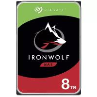 Жесткий диск 8Tb Seagate Ironwolf ST8000VN004 SATA-III