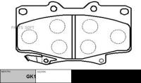 CTR GK1019 Колодки тормозные дисковые