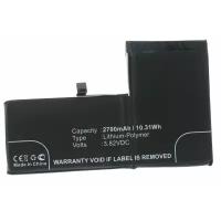 Аккумулятор iBatt iB-U1-M1270 2700mAh для телефонов Apple iPhone X, MQA52LL/A, MQA62LL/A, MQA82LL/A, MQA92LL/A