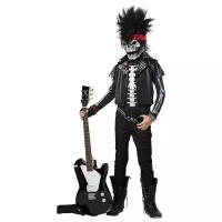Костюм Мертвый рокер детский California Costumes XL (12-14 лет) (маска с волосами, рубашка, жилет, манжеты)