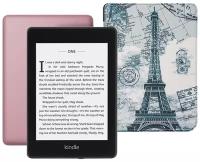 Электронная книга Amazon Kindle PaperWhite 2018 8Gb Plum Ad-Supported с обложкой ReaderONE