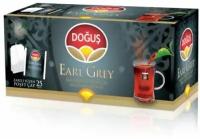Турецкий черный чай Dogus Earl Grey 25 пакетиков