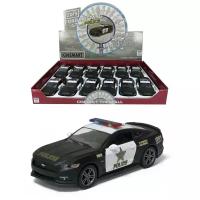 Металлическая машинка Kinsmart 1:38 «2015 Ford Mustang GT (Police)» KT5386DP инерционная