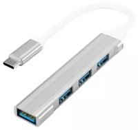 USB-разветвитель 4 в 1 - TYPE-C/USB для ноутбука и мобильного телефона