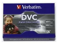 Видеокассета Verbatim DVC Digital Video Cassette для видеокамер MiniDV 60 90 минут