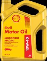 Полусинтетическое моторное масло SHELL Motor Oil 10W-40
