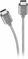 Кабель Belkin MIXIT Metallic USB-C to USB-C Cable 1,8 метра Gray серый F2CU041BT06-GRY