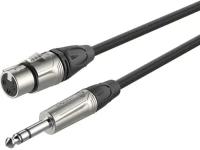 ROXTONE DMXJ220/3 Кабель микрофонный, MC002 (D: 6мм), XLR (3PF) 6.3mm JACK (S), 3м