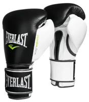 Перчатки Everlast Powerlock черно-бело-зеленые 14 Oz