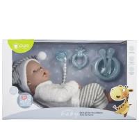 Пупс Junfa toys Pure Baby, 35 см, WJ-B9973 белый
