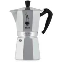 Bialetti Moka Express 9 порции гейзерная кофеварка