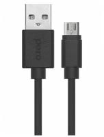 Дата-кабель PERO DC03 micro-USB, 2А, 2м, черный