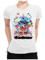 Футболка DreamShirts аниме Promare Женская белая