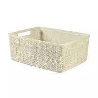 Корзина JUTE M 12л кремовый,CURVER