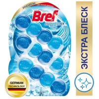 Bref туалетный блок Brilliance Gel Арктическая Волна, 3 шт., 0.42 кг