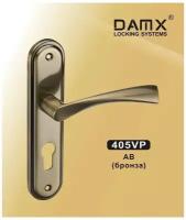 Ручка на планке DAMX MSM 55 мм 405 VP AB бронза