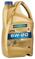 Синтетическое моторное масло RAVENOL VFE SAE 5W-20, 5 л