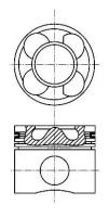 Поршень Двигателя NURAL арт. 87-428600-00