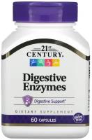 21st Century Digestive Enzymes (Пищеварительные Ферменты) 60 капсул