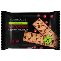 Печенье FOODCODE Кантуччини с клюквой, 160 г