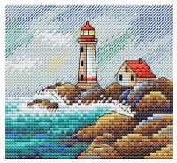 Набор для вышивания «Морской пейзаж» 10×11см