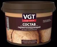 Состав герметизирующий VGT для защиты торцов древесины 2,5 кг