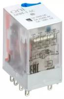 ONI Реле интерфейсное ORM-1 4C 24В DC с LED и тест. кнопкой ONI ORM-1-4C-DC24V-L-B