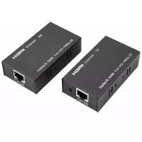 Удлинитель HDMI Orient VE045 по витой паре extender F-F V1.4a 1080p кабель один патч-корд до 60 метров