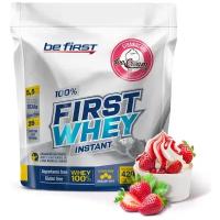 Протеин Be First First Whey Instant, 420 гр., клубничное мороженое