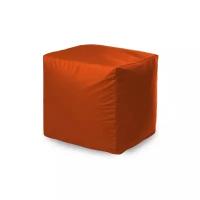 Пуфик «Куб», оксфорд, Оранжевый