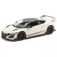 Maisto Машинка металлическая Acura NSX 2018 Design Exotics, 1:24, белая