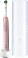 Электрическая зубная щетка Oral-B Pro 3 3500 + Дорожный футляр, розовый