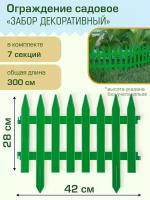 Ограждение садовое Полимерсад 