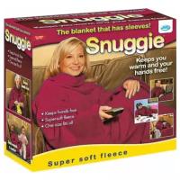 Плед с рукавами Красный плед с рукавами Snuggie (180 х 135 см)