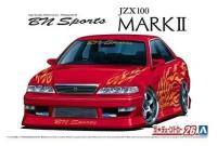 Сборная модель AOSHIMA 26k BN SPORTS JZX100 MARK II 98 (TOYOTA), 1/24