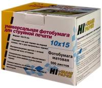 Hi-Black бумага A20158 MC110-4R-500 Фотобумага матовая односторонняя, Hi-Image Paper 10x15 см, 110 г м2, 500 л