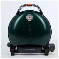 Газовый гриль O-GRILL 700T bicolor black-green + адаптер А