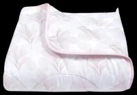 Одеяло АртПостель Лебяжий пух Комфорт, легкое, 140 х 205 см, белый с узором