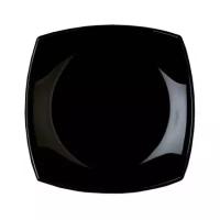 Luminarc Тарелка десертная Quadrato 19х19 см black