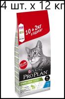 Сухой корм для стерилизованных кошек и кастрированных котов Purina Pro Plan Sterilised ADULT OPTIRENAL, с кроликом