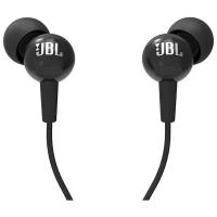 Наушники JBL C100SI, mini jack 3.5 mm, черный