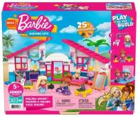 Конструктор Mega Construx Barbie HBF32 Домик в Малибу, 303 дет