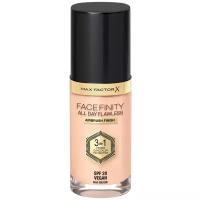 Max Factor Тональная эмульсия Facefinity All Day Flawless 3-in-1, SPF 20, 30 мл, оттенок: 55 Beige