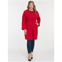 Пальто женское размер 54 красный