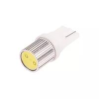 Автолампа диод T10(W5W) 12V 1 SMD Блистер без цоколя 1-конт Белая SKYWAY Габариты, номер, салон