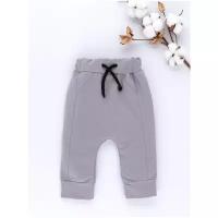 Детские брюки/ детские штаны/ штанишки/ Снолики футер, серый р-р 92