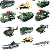 Набор военной техники Military Vanguard, 12 предметов, вертолеты, танки, машинки, самолеты, корабли, инерционная машинка, 48х42х6 см