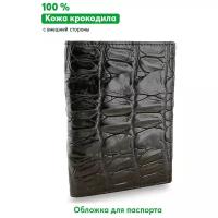 Обложка на паспорт из мягкой кожи с хвоста крокодила Exotic Leather