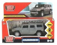 Модель HUM2-12GY Hummer H2 темно-серый Технопарк в коробке